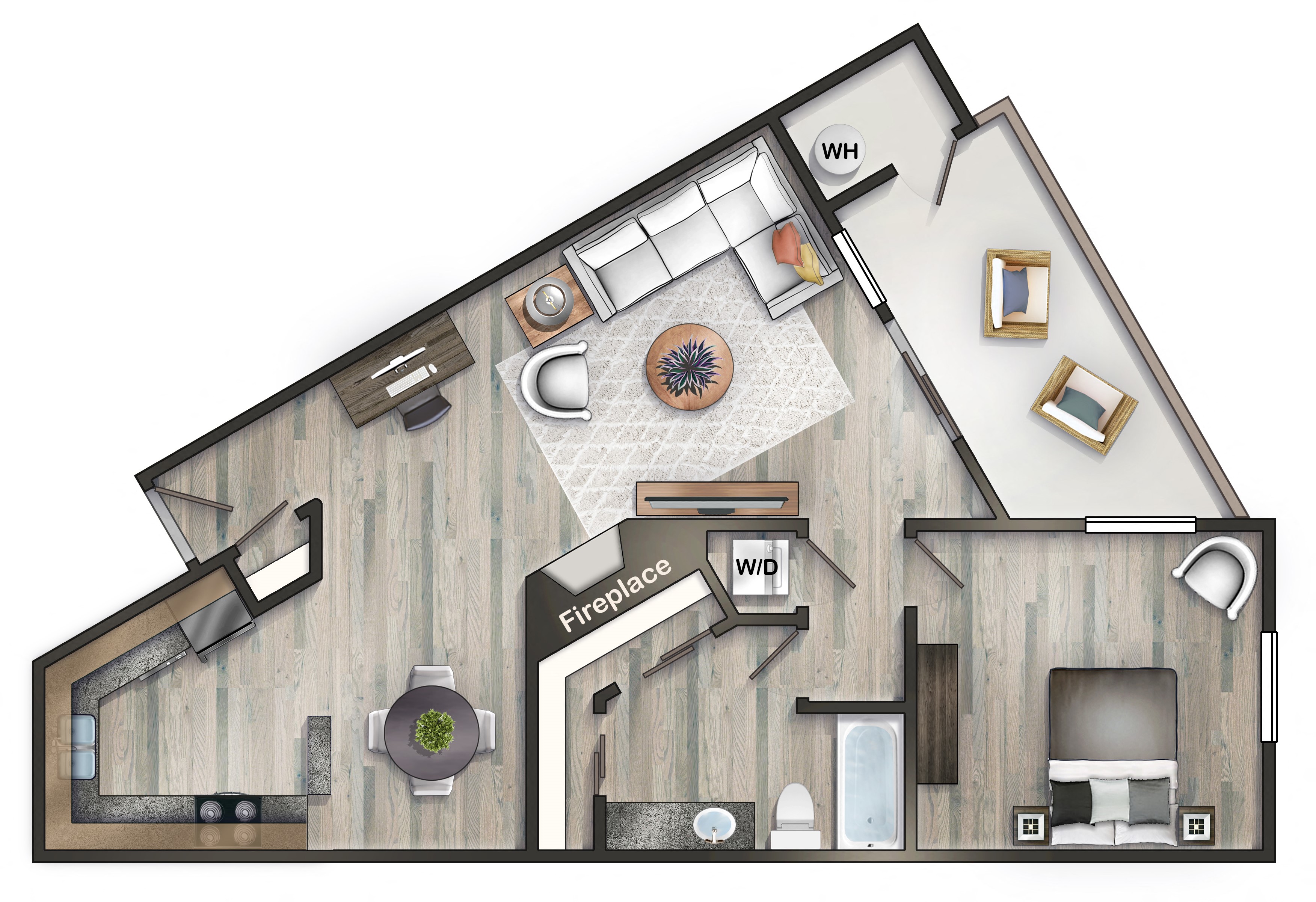 4600 University Drive 1-2 Beds Apartment for Rent - Photo Gallery 19